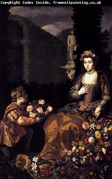 HAMEN, Juan van der Offering to Flora